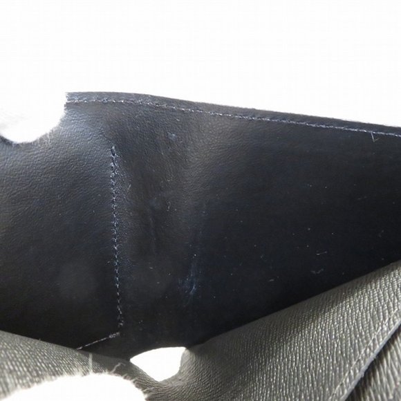 Louis Vuitton Monogram Eclipse Portefeuille Marco NM M62545 Wallet Bifold Men's - Picture 7 of 9